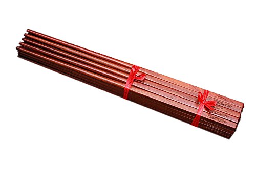 10 Pairs of Top Asiatic Rosewood Chopsticks Tamalan Kuaizi
