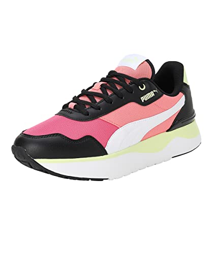 PUMA Sneaker R78 VoyageDonna, Puma Black PUMA Bianco Garofano Rosa, 36 EU