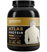 Mt. Athos Atlas Chocolate Protein Powder | Goat Milk Whey with Casein Protein | 22 G Protein per ...