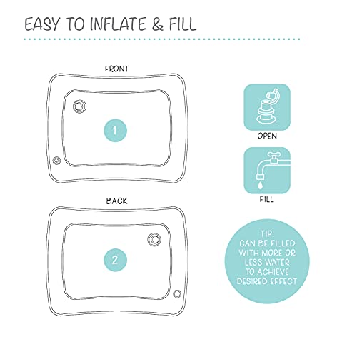 Image of The Peanutshell Water Play Mat for Babies, Sensory Activity Mat, Unisex