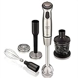 Innovative 4-Messer-Technologie für eine effiziente und klumpenfreie Zubereitung in wenigen Sekunden