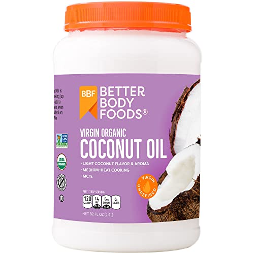 BetterBody Foods Virgin Coconut Oil, 82 Fl Oz