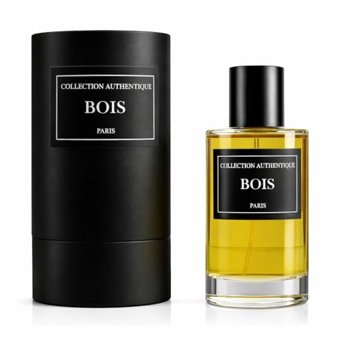 BOIS PARIS – Agua de perfume intenso de madera ámbar 50 ml | Colección Authentique Paris – Fragancia unisex elegante y atemporal