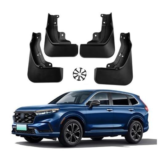 Mud Flaps for Honda CR-V CRV 2023 2024 2025, Wheel & Tire Splash Guards, Mudflaps for Car, PP Material, All Weather Tire Protector Splash Guards Mudflaps for Honda CR-V Exterior Accessories