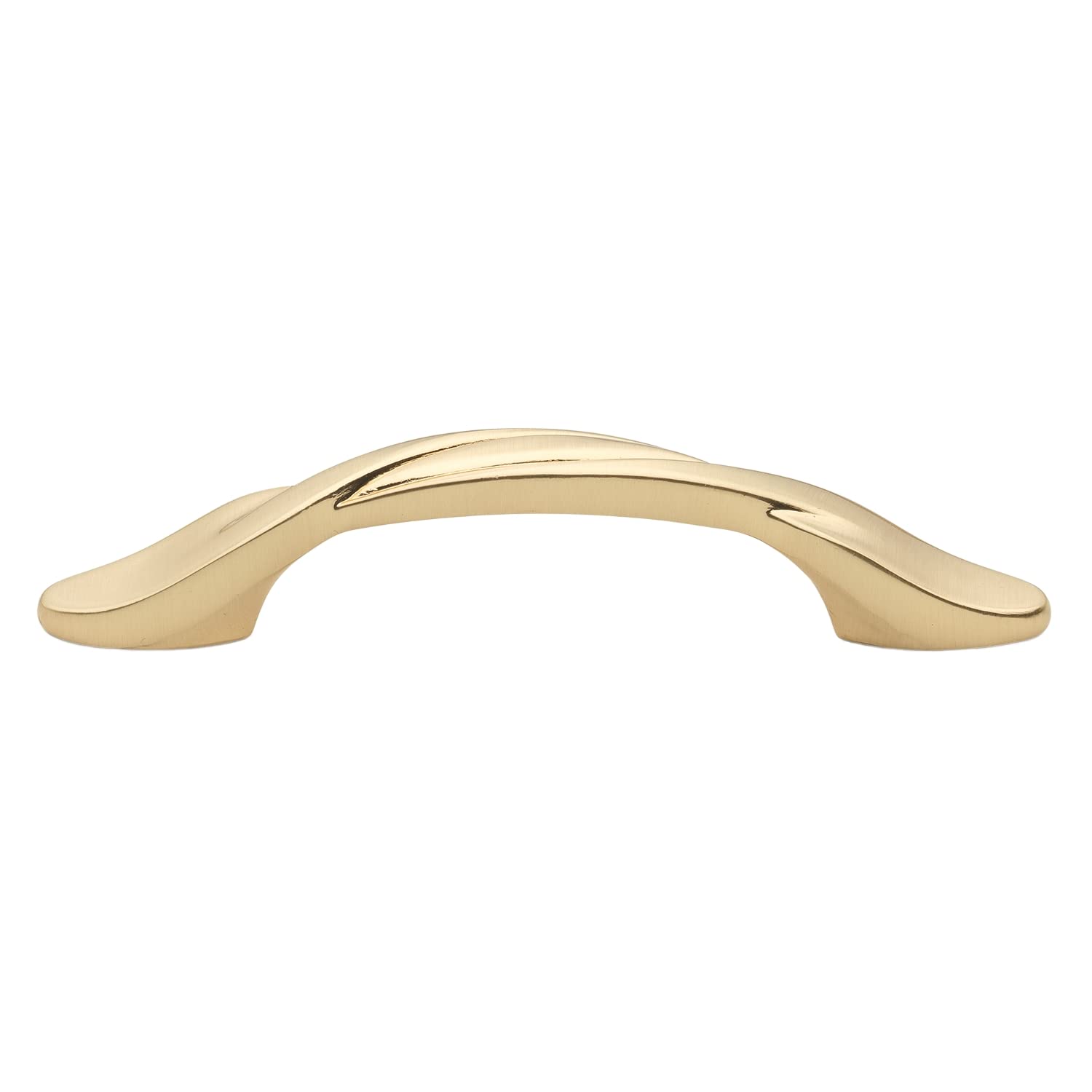 GlideRite 3 Inch Classic Twisted Pull Cabinet Hardware Handle - 87340-CHPG (10)