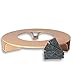 Produktbild terraced® - Blumentopf Untersetzer inkl. Filzgleiter - Farbe: Terrakotta - Rund - 27cm Durchmesser  Untersetzer Blumentopf  Recycling Material - Made in Germany