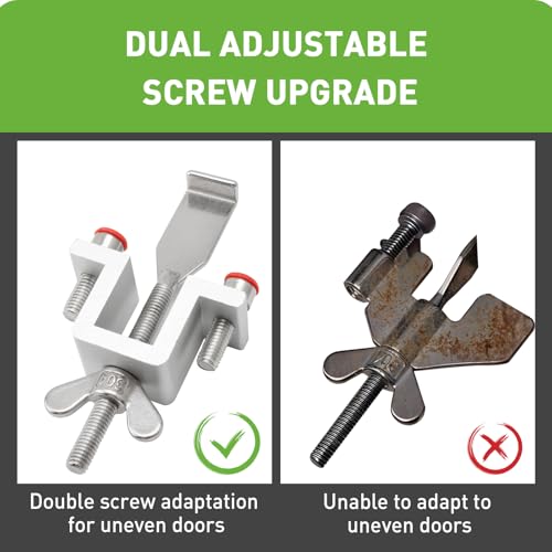 TBWHL Portable Door Lock Hotel Door Lock for Travelers Security, Door Stoppers Security Locks from Inside for Hotel Apartment Home Bedroom with Portable Velvet Bag - Image 4