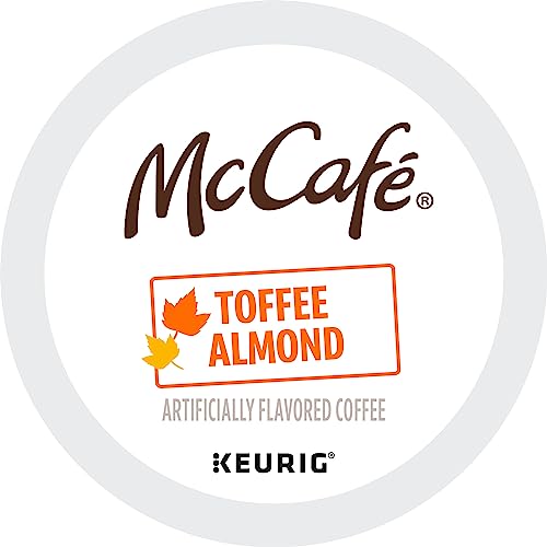 Image of McCafe Toffee Almond Coffee, Keurig Single Serve K-Cup Pods, 60 Count