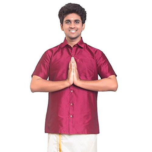 Image of THANGAMAGAN MENS HALFHAND SHIRT