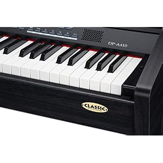 Classic Cantabile DP-A 410 Piano Numérique – 88 touches clavier électronique – Synthetiseur avec USB-MIDI, 600 voix, 128… - Les Beatles, Paul McCartney, John Lennon, RIngo Starr, George Harrison Classic Cantabile DP-A 410 Piano Numérique - 88 touches clavier électronique - Synthetiseur avec USB-MIDI, 600 voix, 128… – Image 5