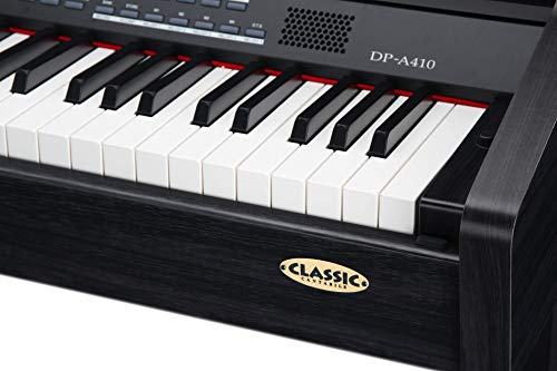Classic Cantabile DP-A 410 Piano Numérique – 88 touches clavier électronique – Synthetiseur avec USB-MIDI, 600 voix, 128… - Les Beatles, Paul McCartney, John Lennon, RIngo Starr, George Harrison Classic Cantabile DP-A 410 Piano Numérique - 88 touches clavier électronique - Synthetiseur avec USB-MIDI, 600 voix, 128… – Image 6