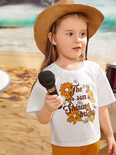 Toddler Straw Cowboy Hat Kids Western Cowboy Cowgirl Hat Summer Beach Sun Hat with Belt Buckle for 2-4 Years2