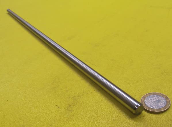 1055 Carbon Steel Shaft 10mm Diameter x 500mm Long 2 pcs