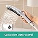 hansgrohe DogShower - Hundedusche mit 3 Strahlarten, Duschkopf für Hunde zur Fellpflege mit Streichelnoppen, 26640700, Mattweiß