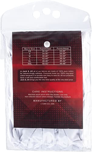 Jack & Jill mens Long Johns2