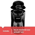 BLACK+DECKER 5-Cup Coffeemaker, Black, DCM600B - Image 4
