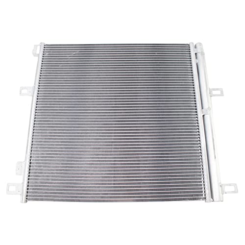 Image of TRQ A /C Condenser and Receiver Drier Assembly Compatible with 17-19 Cadillac XT5 20-22 XT5 V6 3.6L 22 XT6 17-19 GMC Acadia 20 Acadia L4 2.5L 20-22 V6 3.6L 22 Chevrolet Blazer