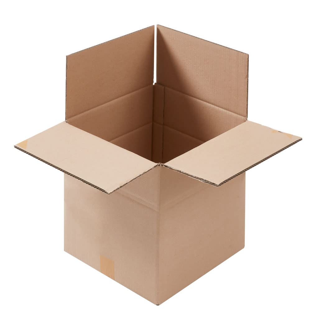 BB-Verpackungen 175x Faltkartons 200x200x200mm 1-wellig braun (175 Stück)| Kleiner Versandkarton, ideal als Warensendung, DHL Päckchen S, GLS/DPD XS-Paket