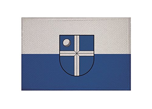 U24 Aufnäher Bruchsal Flagge Aufbügler Patch 9 x 6 cm
