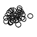Aexit 30Pcs 13mm Electrical equipment x 1.9mm Rubber O-rings NBR Heat Resistant Sealing Ring Grommets Black