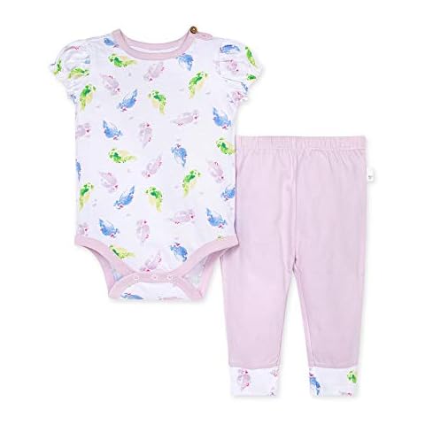 Burt's Bees Baby Baby Boys' Ly27621-pns-24m Toddler Layette Set, Pretty Parakeet, 24 Months Cover