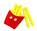 NOQ Plush Toys Creative Simulation Fries Plush Pillow Festival Decor Sofa Cushion Birthday Gift-30cm