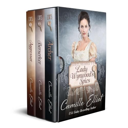 Lady Wynwood’s Spies Series Volumes 1-3 Audiolibro Por Camille Elliot arte de portada