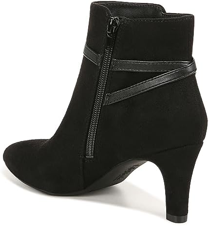 LifeStride Womens Guild Almond Toe Ankle Bootie Black 8 M | Image 4