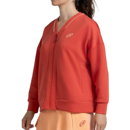 Sudadera Bullpadel Acena mujer con acabados resistentes de algodon premium 2