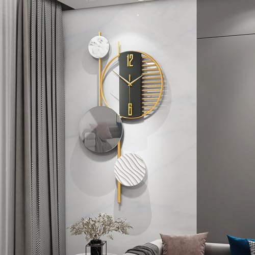 Horloges simples modernes à quartz pour un salon design et créatif