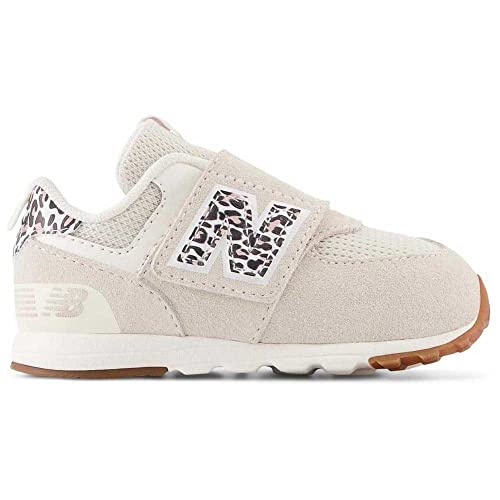 New Balance Girl's 574 New-b V1 Animal Hook and Loop Sneaker2