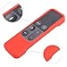 Akwox Apple TV Siri Remote Case with Lanyard (Rose Red) - 4th/5th Gen