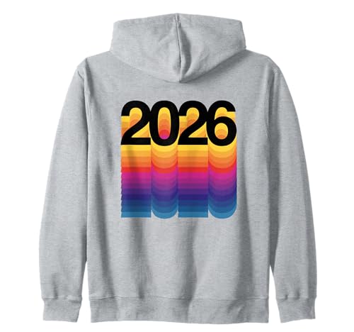 Edición Limitada 2026, Retro 2026, Vintage 2026 Sudadera con Capucha