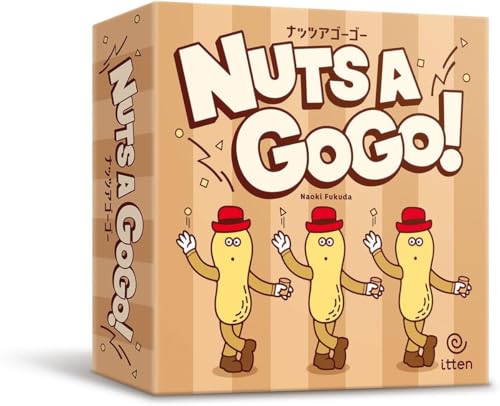 【公式ストア限定】 itten ナッツアゴーゴー (2〜6人 15分 6歳から) メーカー保証付きセット スピードと計画性が試される ナッツを集める詰め込みアクションゲーム 大人数 ボードゲーム 家族 友達 - itten - 商品画像
