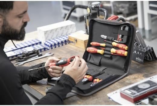 Juego de herramientas Wiha para electricista con bolsa 31 piezas miniatura 9