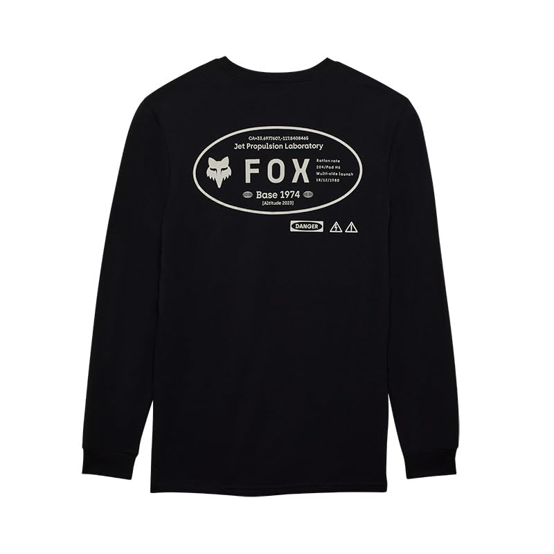 Camiseta Fox Stamped Premium negra talla M de manga corta