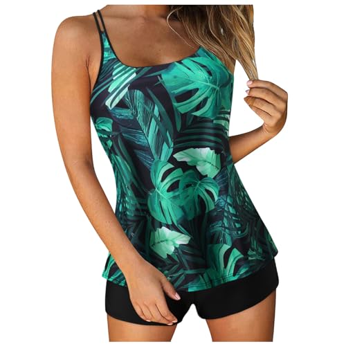 Tankini 2024 imprimé maillot de bain deux pièces débardeur avec short