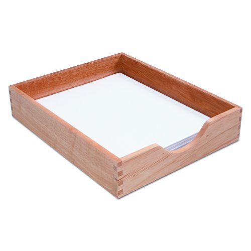 Carver Hardwood Stackable Desk Tray, Letter Size, 13.5 X 11 X 2.75 Inches, Oak Finish (Cw07211) #TOP2