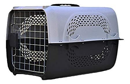 PSK PET MART Dog Plastic Flight Crate Iata Approved Pet Carrier, Traveler Multi-Color (18 INCH) (Gray) (B0B3N8Q1BW) Amazon Price History, Amazon Price Tracker