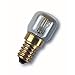Produktbild RADIUM Birnenlampe klar P 15W/230/300C/C/E14 Backofenlampe 300°C EEK: E