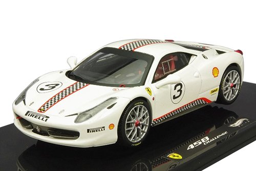 Preisvergleich Produktbild Hotwheels - Elite (Mattel) x5505 Fahrzeug Miniatur Ferrari 458 Challenge 2010 Echelle 1: 43