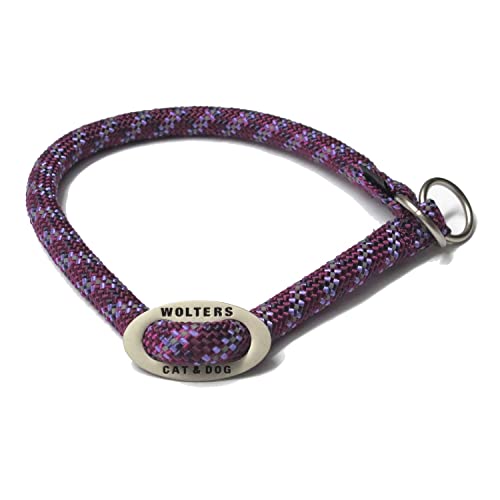 Wolters | Schlupfhalsband Everest reflektierend in Schwarz/Graphit | L 35 - 40 x B 0,9 cm