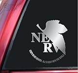 ShadowMajik Neon Genesis Evangelion NERV Vinyl Decal Sticker (6