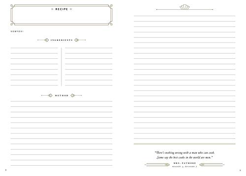 The Official Downton Abbey Mrs. Patmore's Recipe Journal