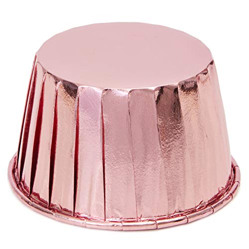 Rose Gold Cupcake Liners, Foil Baking Cups (2.75 X 1.5 In, 100 Pack) #TOP7