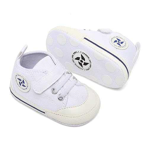Image of BEIDI Baby Girl Boy Shoes 0-18 Months,Infant Unique Essentials Gifts,Unisex Newborn Doll Slip-on Soft Sole High-top Frist Walking Sneakers