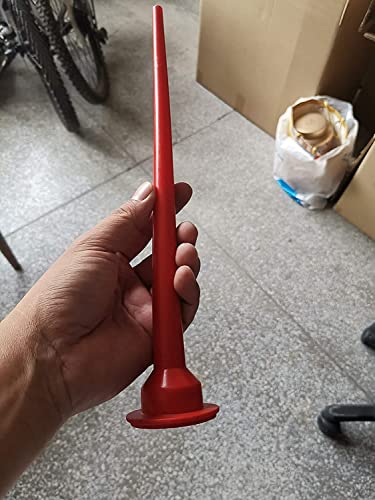 Caulking Nozzle of Sausage caulking Gun, Curved caulking Nozzle applicator, Replacement Extension Tool Used in Construction (3) - Image 4
