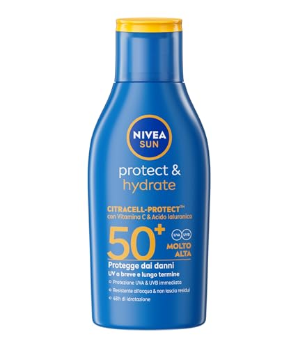 NIVEA SUN Protect & Hydrate SPF 50+ Formato Viaggio 100 ml