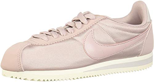 Nike Damen Classic Cortez Nylon Rosa Nylon Sneaker 40,5