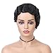 Quantum Love Brazilian Remy Human Hair Wig Short Finger Wave Mommy Wig Brazilian Virgin Human Hair Wigs for Black Women